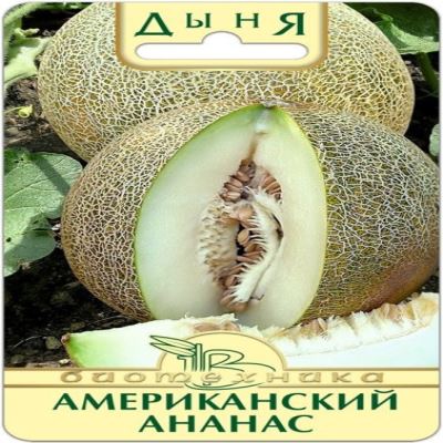 Дыня Американский Ананас, 8 шт семян (Лучшая цена)