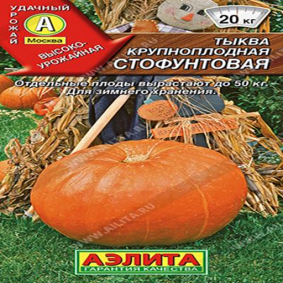 Тыква крупноплодная Стофунтовая, 2 г (Лучшая цена)