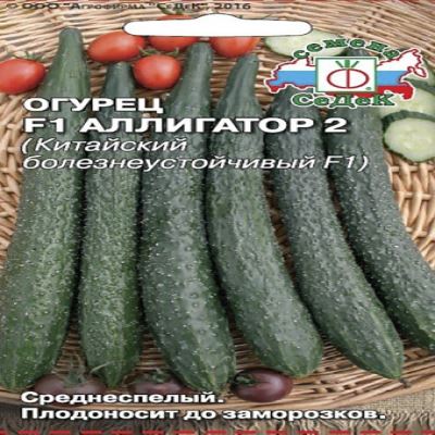 Огурец Аллигатор 2 F1, 0.2 г (Лучшая цена)