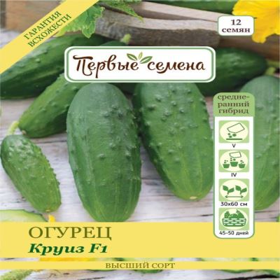 Огурец Круиз F1, 12 шт семян (Лучшая цена)