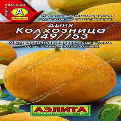 Дыня Колхозница 749/753, 1 г (Лучшая цена)